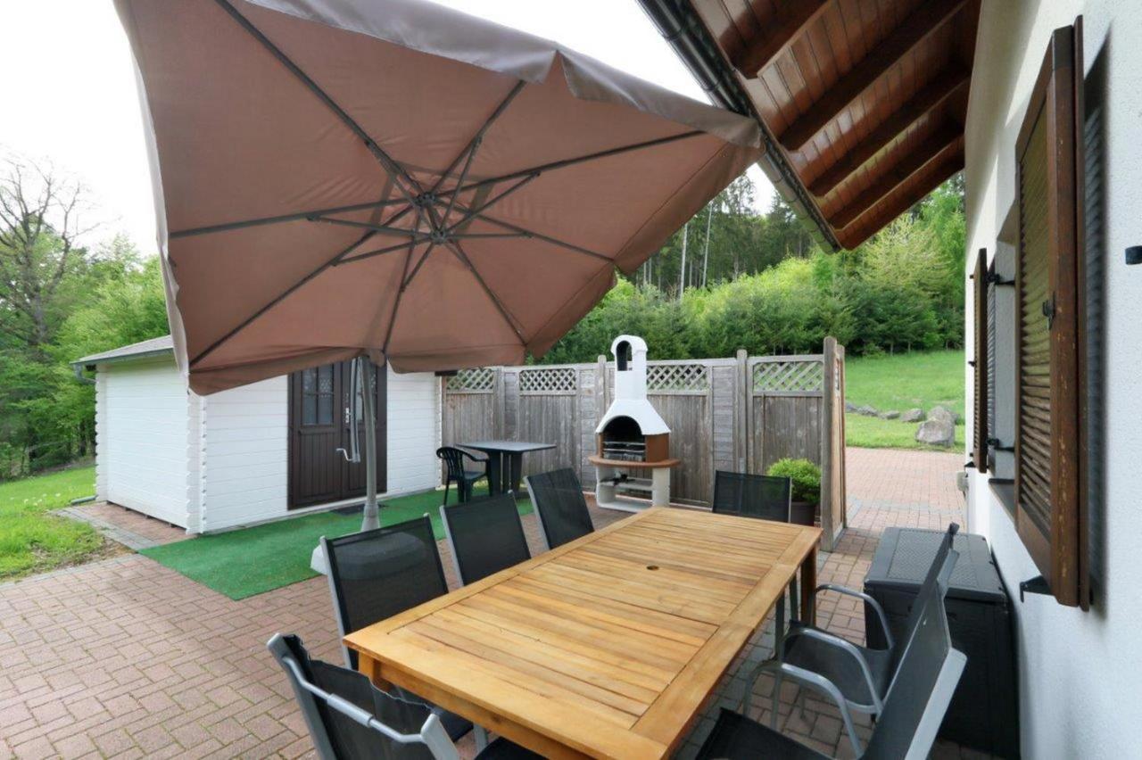 Seepark Kirchheim Ferienhaus Bei Anne Mit Sauna מראה חיצוני תמונה